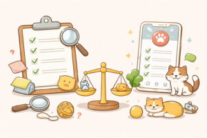 مقایسه روش سنتی جستجو با استفاده از اپلیکیشن نگهداری حیوانات