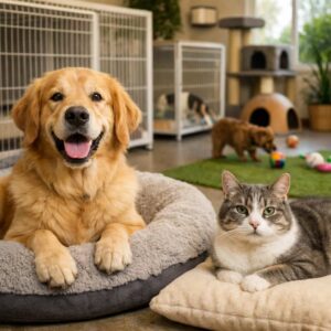 پانسیون حیوانات خانگی در قلعه مرغی با محیطی امن و آرام برای سگ و گربه