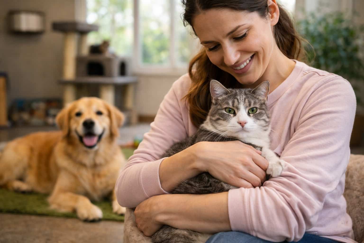 رضایت و آرامش صاحبان حیوانات خانگی پس از انتخاب پانسیون مناسب